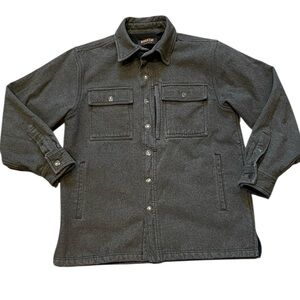 Ridgecut Toughwear Fleece Lined Snap-Up Shirt Jacket